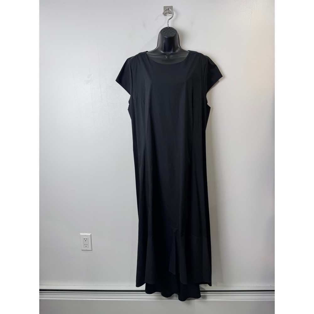 NWT Universal Standard for J.Crew Women Black Maxi Dress Size 2X (US 20)